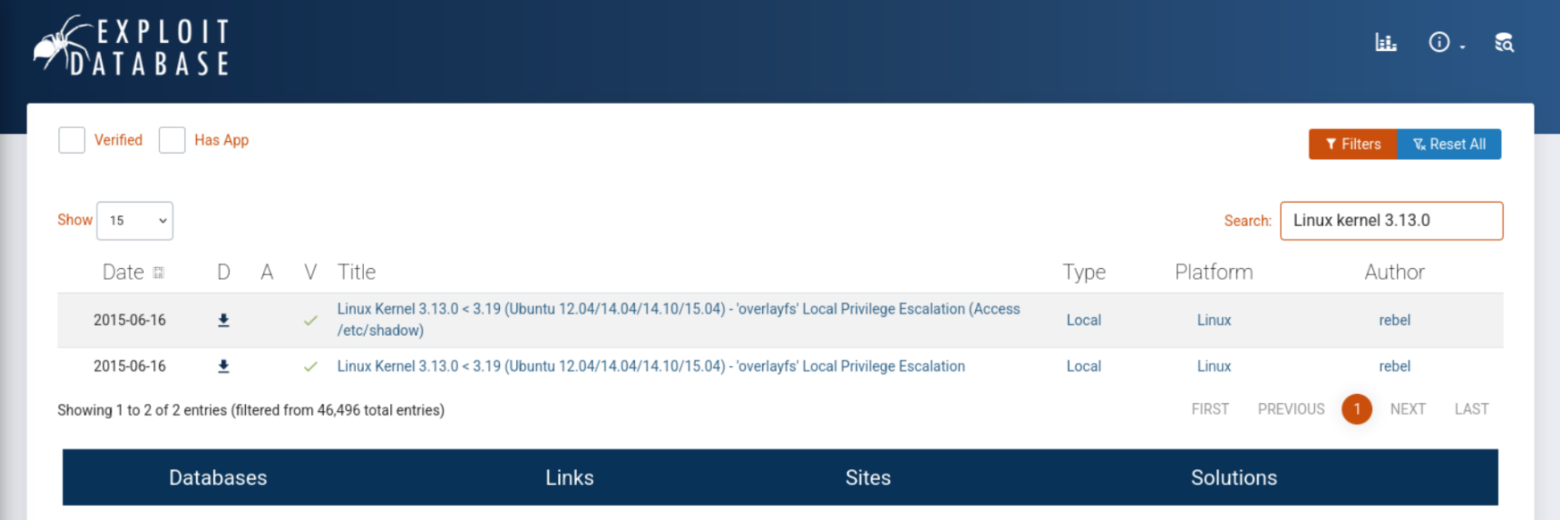 Kernel and OS enumeration confirming Ubuntu 14.04 and kernel 3.13